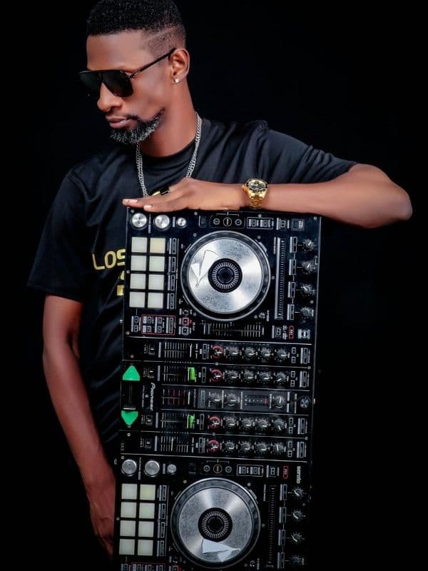 DJ Libasky at the controller